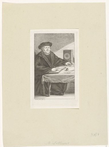 Portrait of Martin Luther