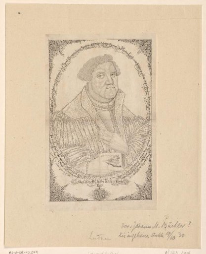 Portrait of Martin Luther