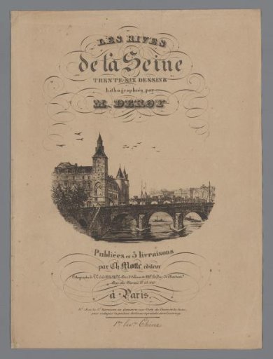 Cover for: Views on the Banks of the Seine I