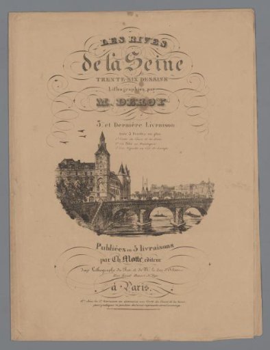 Cover for: Views on the Banks of the Seine III
