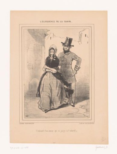 Young Man Attempts to Speak to a Young Woman on the Street