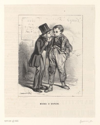 Two smoking boys
