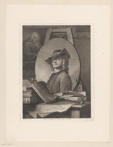 Portrait of Maurice Quentin de la Tour