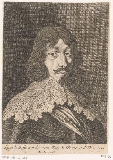 Portrait of Louis XIII, King of France