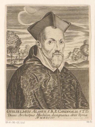 Portrait of Cardinal William Allen