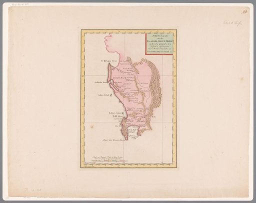 Map of the Cape of Good Hope