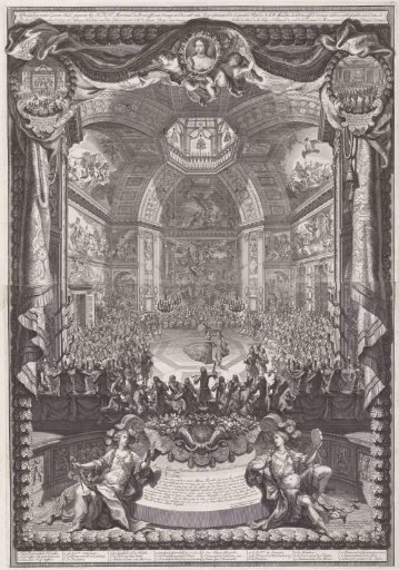 Ball in The Hague on the Occasion of the Birth of the Prince of Orange, 1686