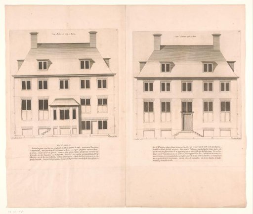 Side and front view of house Gansenhoef in Maarssen