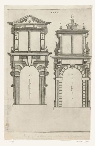 Two gates on the Herengracht in Amsterdam