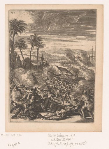 Battle between the Dutch and the Portuguese at Kollam