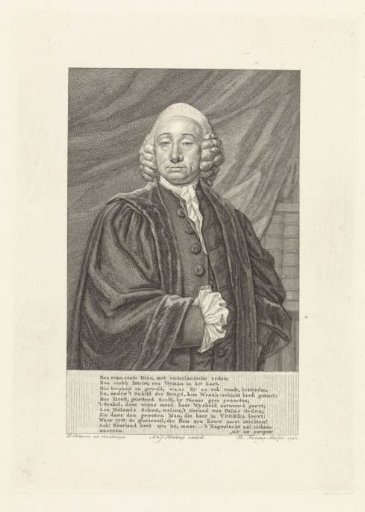 Portrait of Bavius Voorda