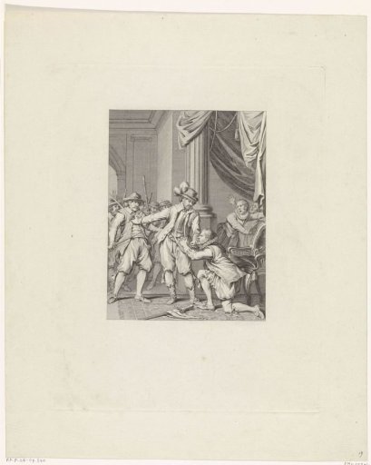 Burgomaster Aerschot protected by Ryhove, 1577