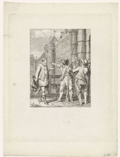 Orange visits the rebellious Ghent alone, ca. 1579