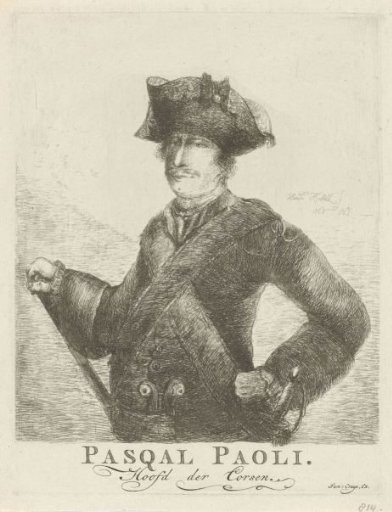 Portrait of Pasquale Paoli