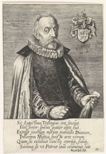 Portrait of Augustijn van Teylingen