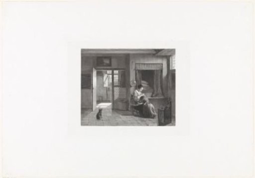 Mother Fleaing Her Child, Known as 'The Maternal Duty'