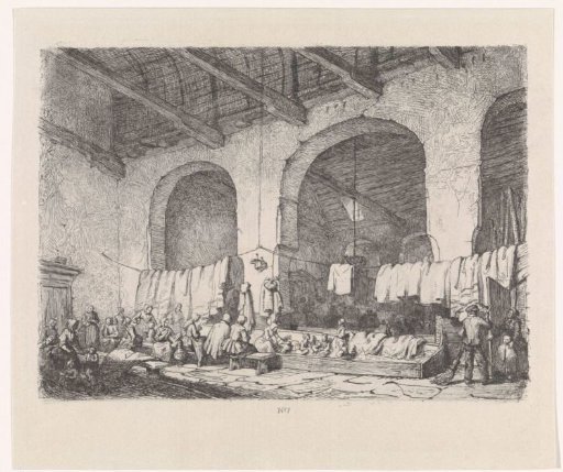 Victims of the Flood Disaster in the Geertekerk in Utrecht, 1855