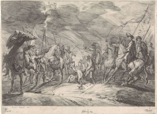 Battlefield scene