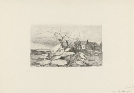 Farmhouse saved, 1855