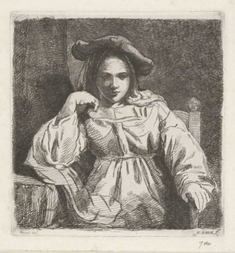 Seated girl