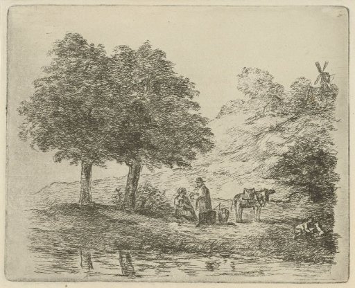 Landscape with family