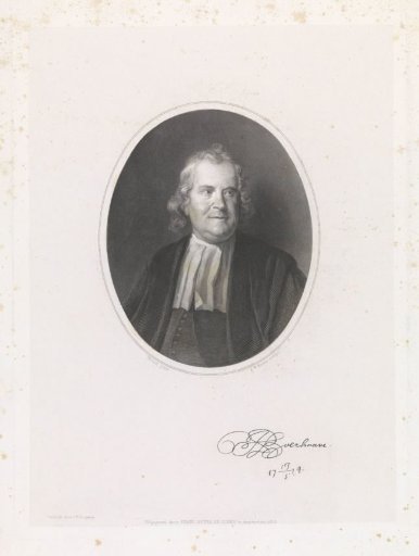 Portrait of Hermanus Boerhaave