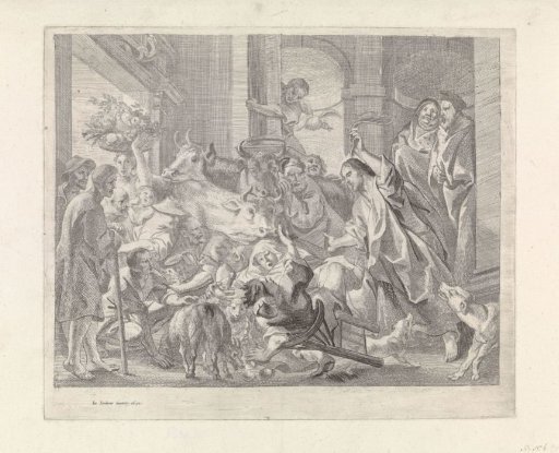 Expulsion of the money changers from the temple