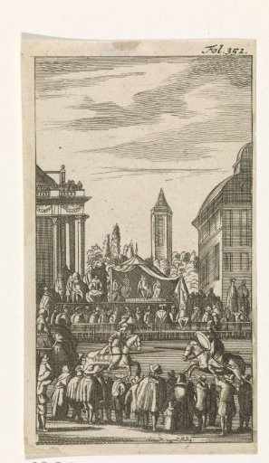 Card players on horseback