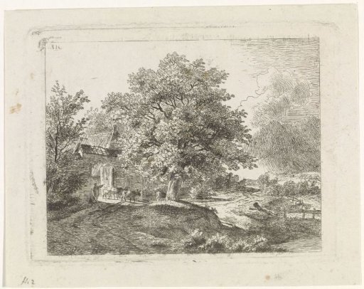 Landscape with Shepherd and Cattle