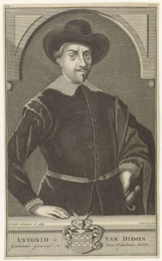 Portrait of Antonio van Diemen, Governor-General of the Dutch East Indies