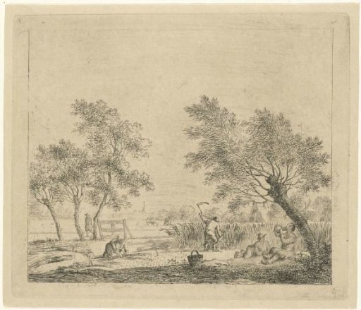 Landscape with a Corn Harvest