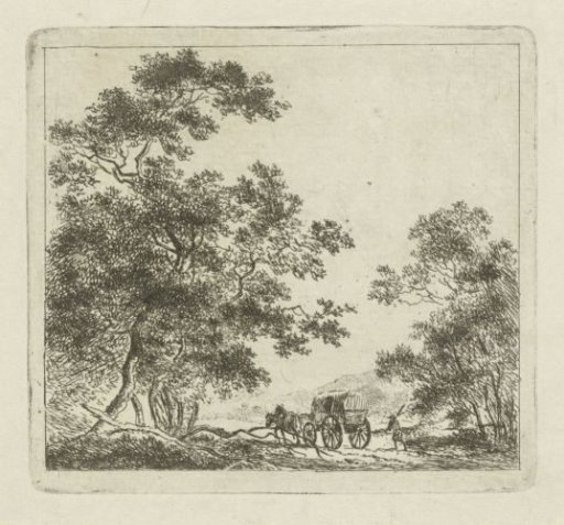 Landscape with a stagecoach