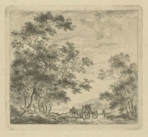 Landscape with a stagecoach