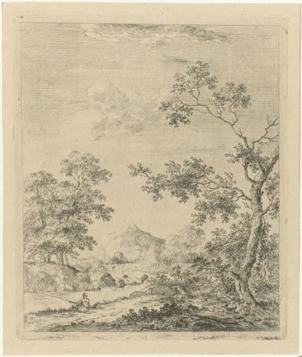 Landscape with a Fisherman