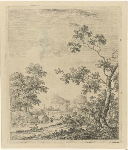 Landscape with a Fisherman