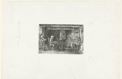 Two figures in an interior