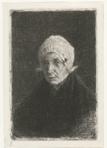 Old woman from Katwijk