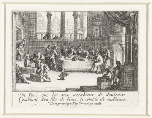 The Prodigal Son Receives His Inheritance