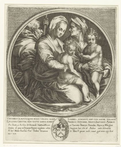 The Holy Family with Elizabeth and John
