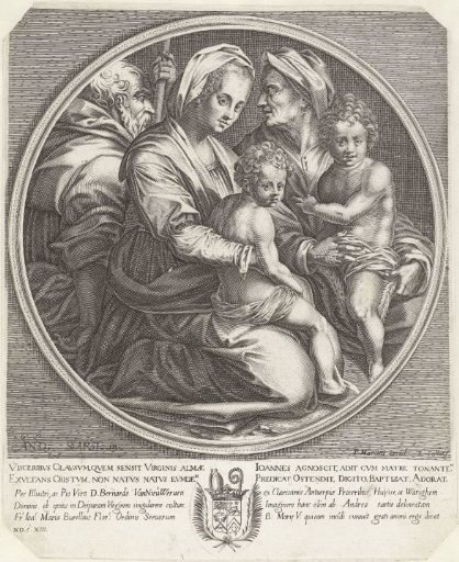 The Holy Family with Elizabeth and John