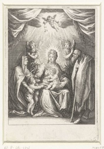 The Holy Family with Elizabeth and John the Baptist