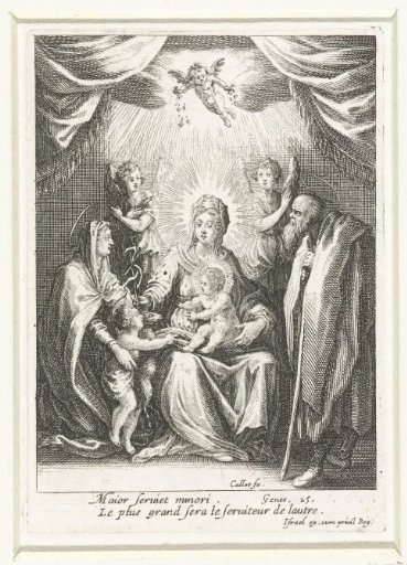 The Holy Family with Elizabeth and John the Baptist
