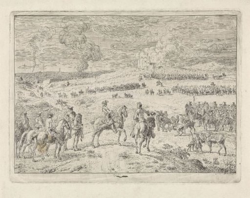 William III at the Battle of the Boyne, 1690