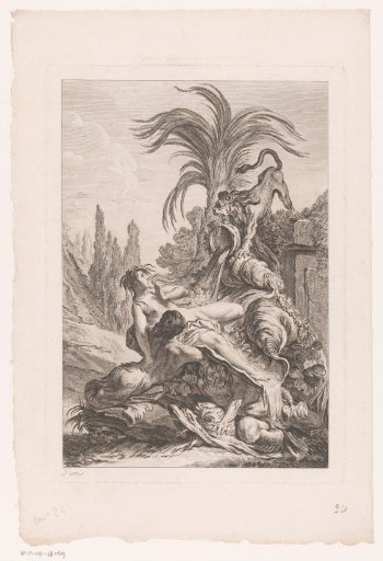 Fountain with a Naiad Startled by a Lion