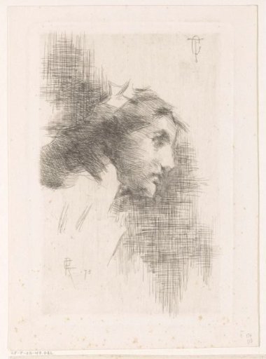 Head of a woman