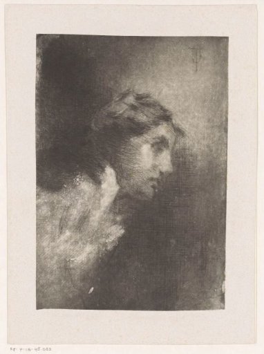 Head of a woman
