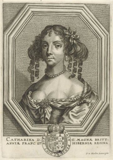 Portrait of Catherine of Braganza, Queen of England