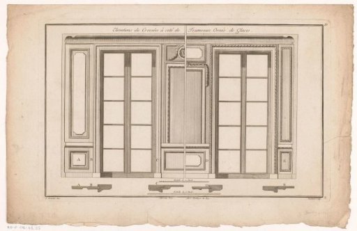 Two windows and panels