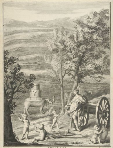 Allegorical Representation with an Elephant