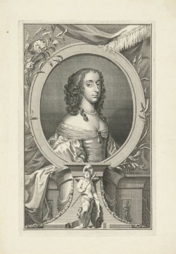 Portrait of Maria Henrietta Stuart, Princess of Orange